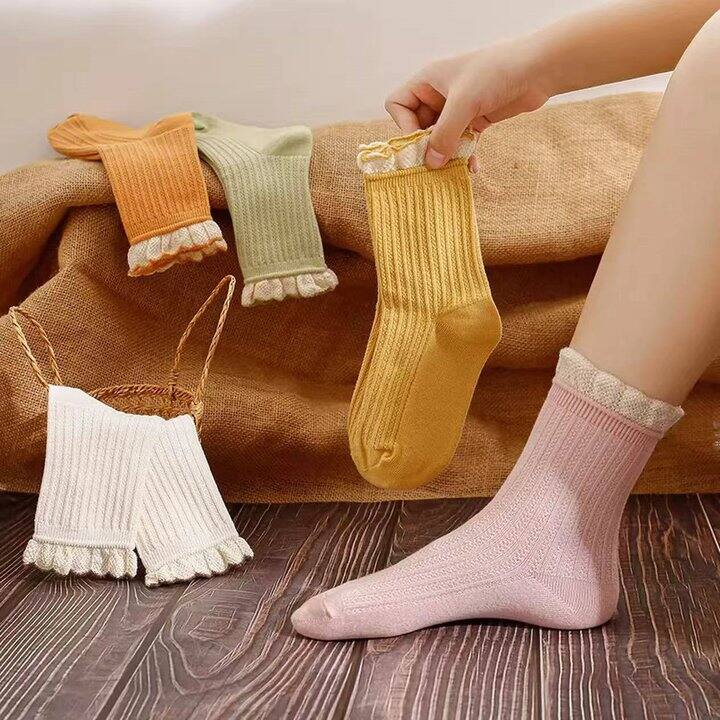 六指鼠 男女童秋冬中筒袜✖️5双💰19.8