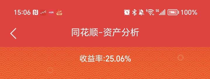 今年25％🙏感谢市场 ---期待2026