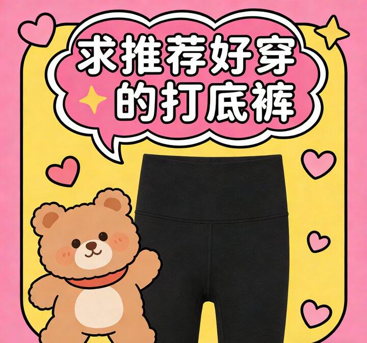 求一条不掉裆的打底裤