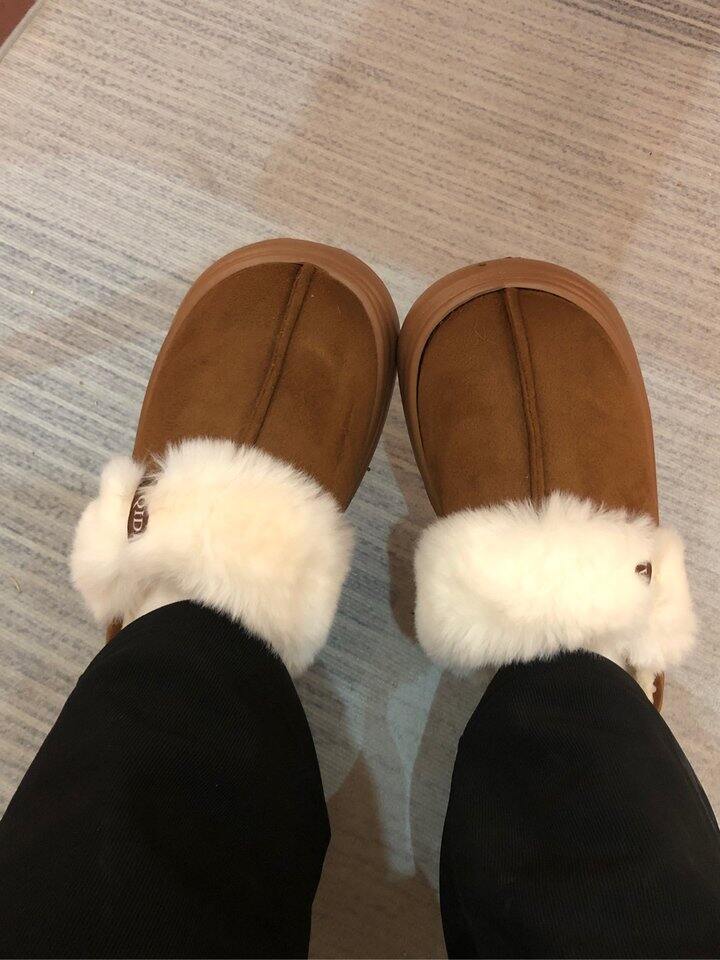 9.9的毛毛拖鞋，太值了！