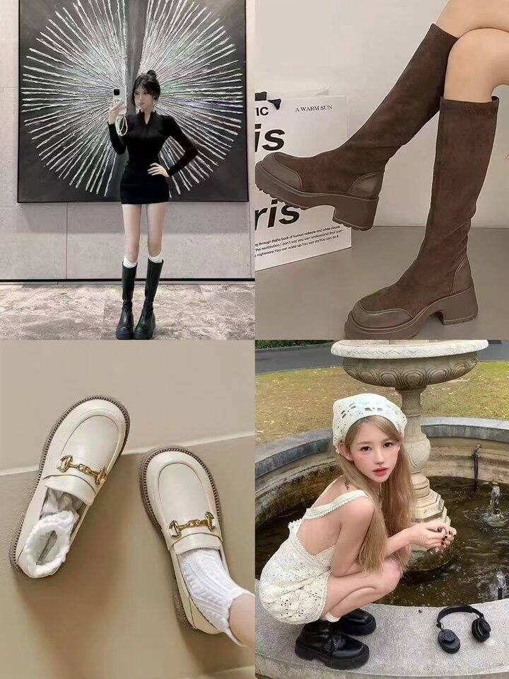 达芙妮雪地靴/长短靴💥67-126