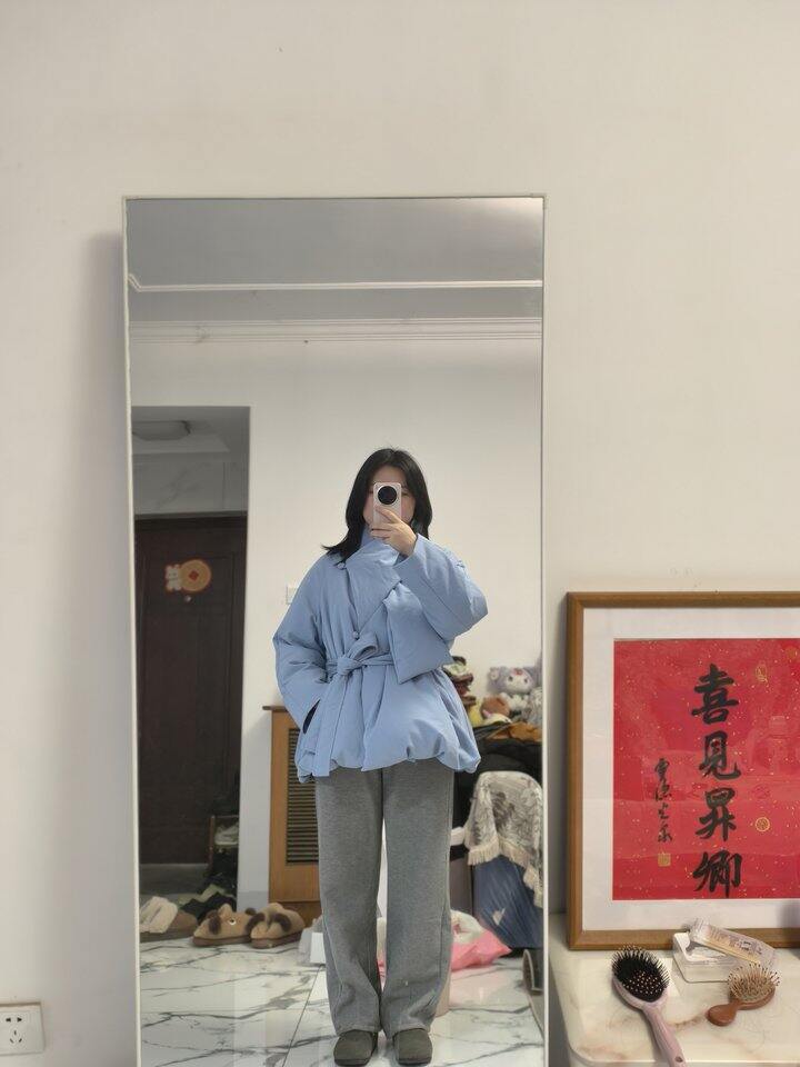 羽绒服晒单