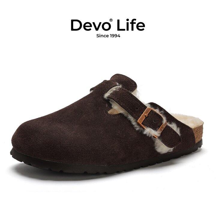 Devo加绒勃肯鞋，到手170💰好穿好搭！