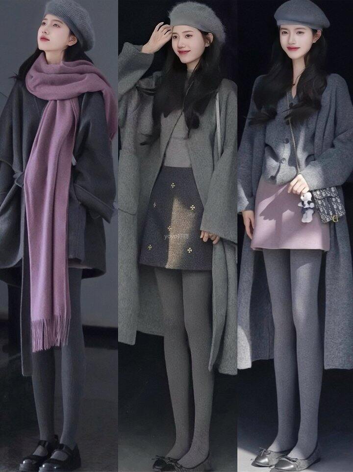 复古刺绣毛呢半身裙！💰69