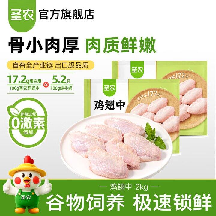 圣农翅中19.9/斤