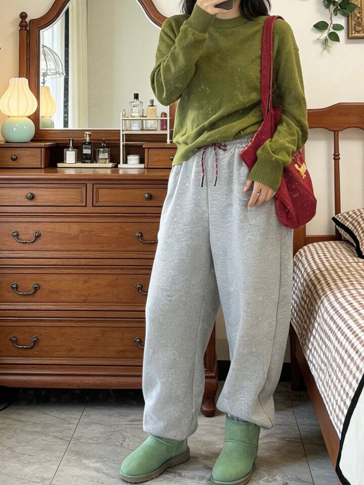 内蒙古本地人推得雪地靴！120羊皮毛一体