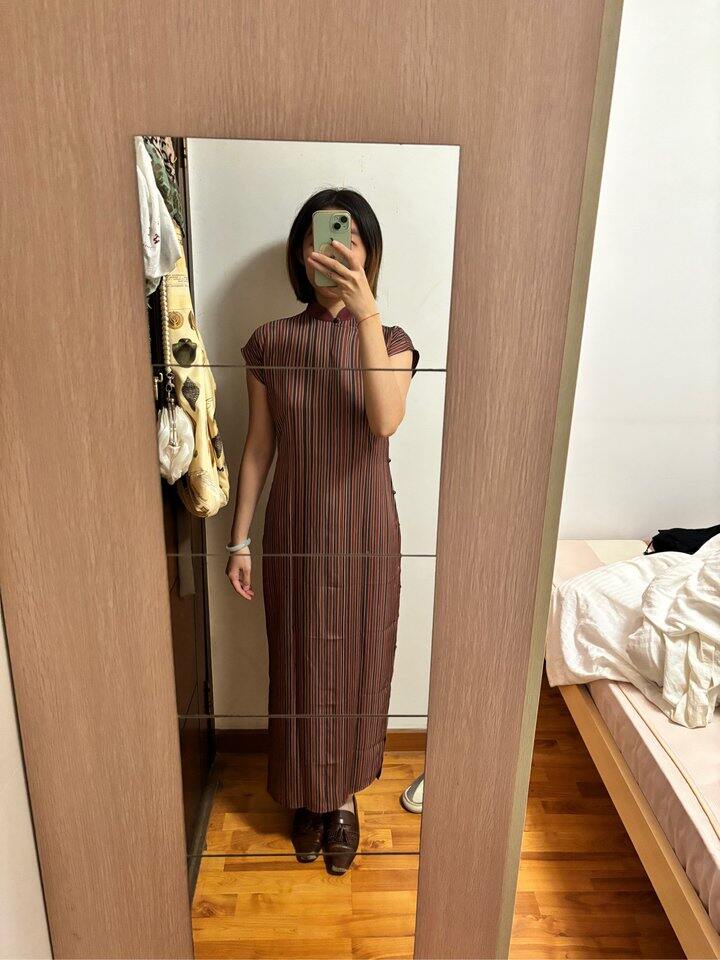 第一条来料的旗袍