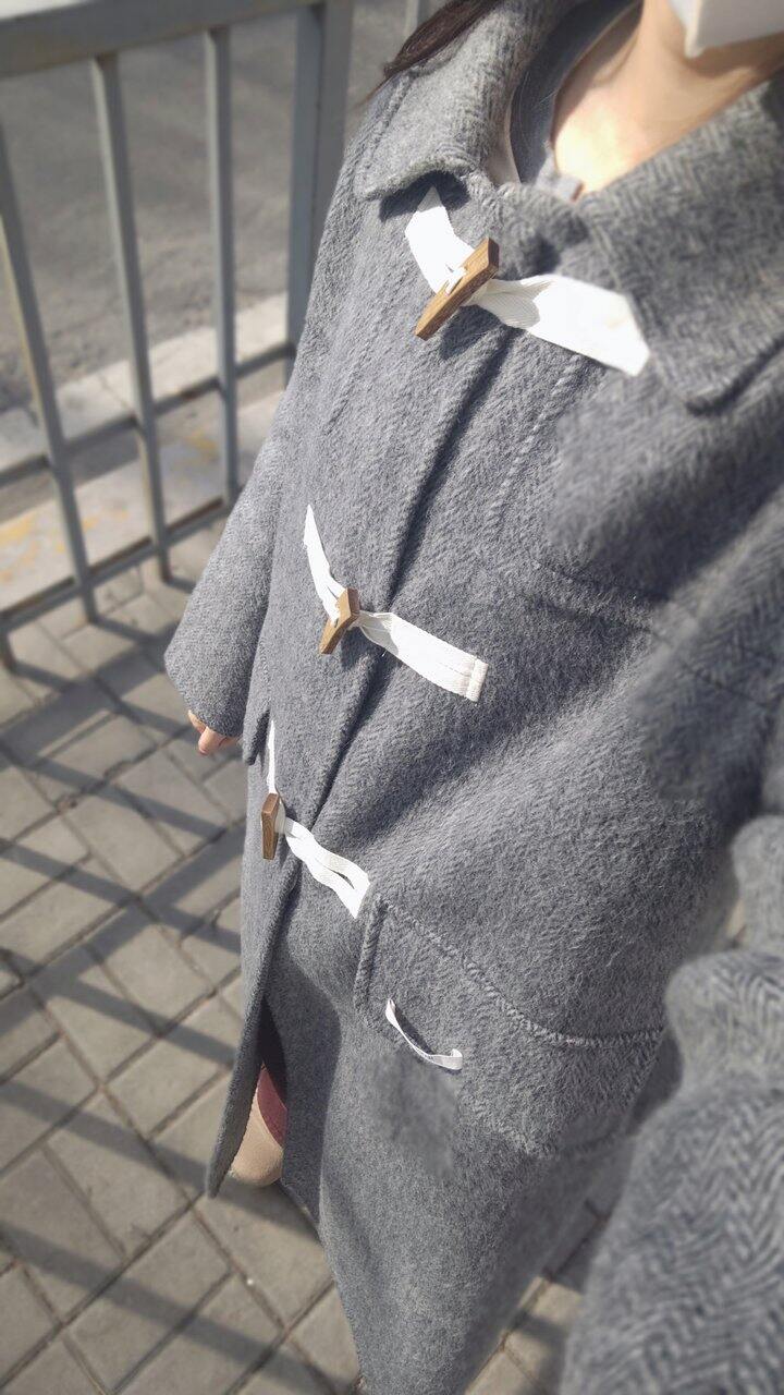 马上四九穿上大衣了