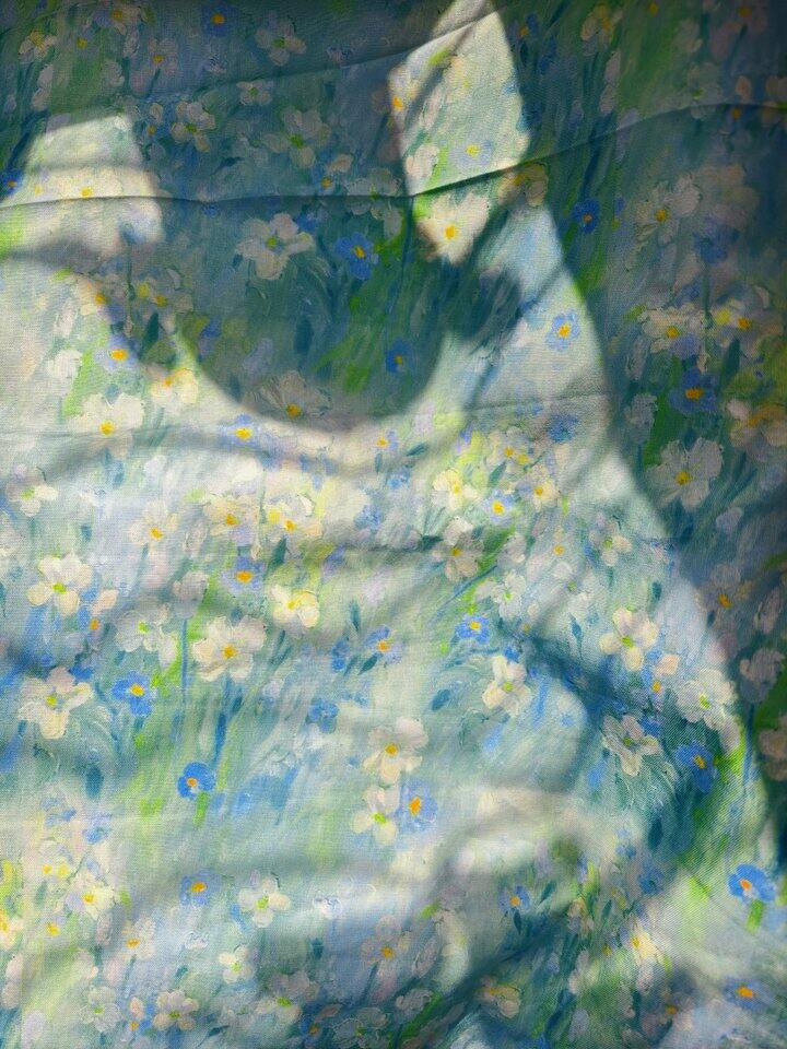 又收到了漂亮布