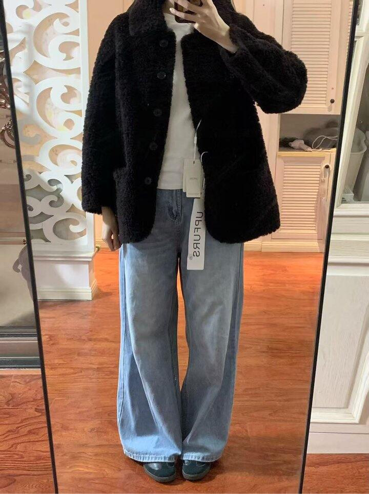 有没有适合高个子大骨架的毛毛外套啊啊