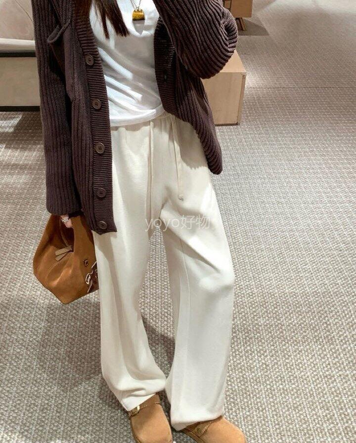 加绒版空气感阔腿裤！💰59.9限时