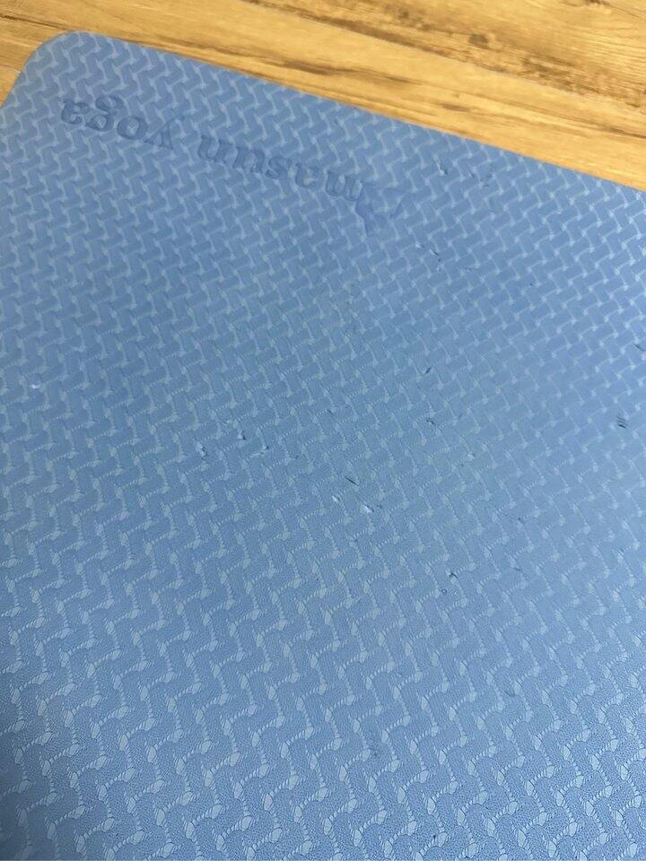 用了10年左右的瑜伽垫~