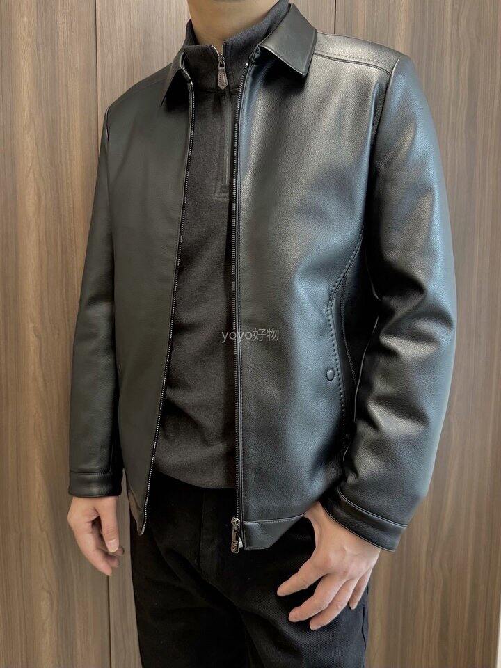 沙池同款！男士高端鹅绒皮衣！💰299