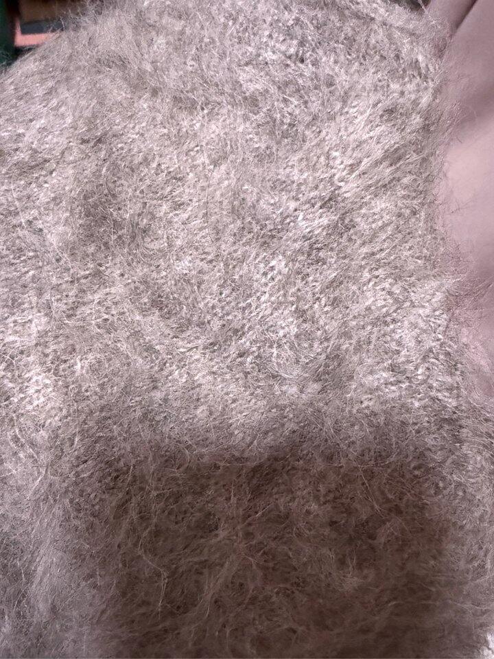 拉毛毛衣到手啦，新年新衣