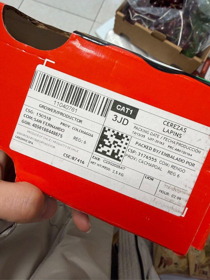 车厘子🉑冲  大！脆！甜！新鲜！