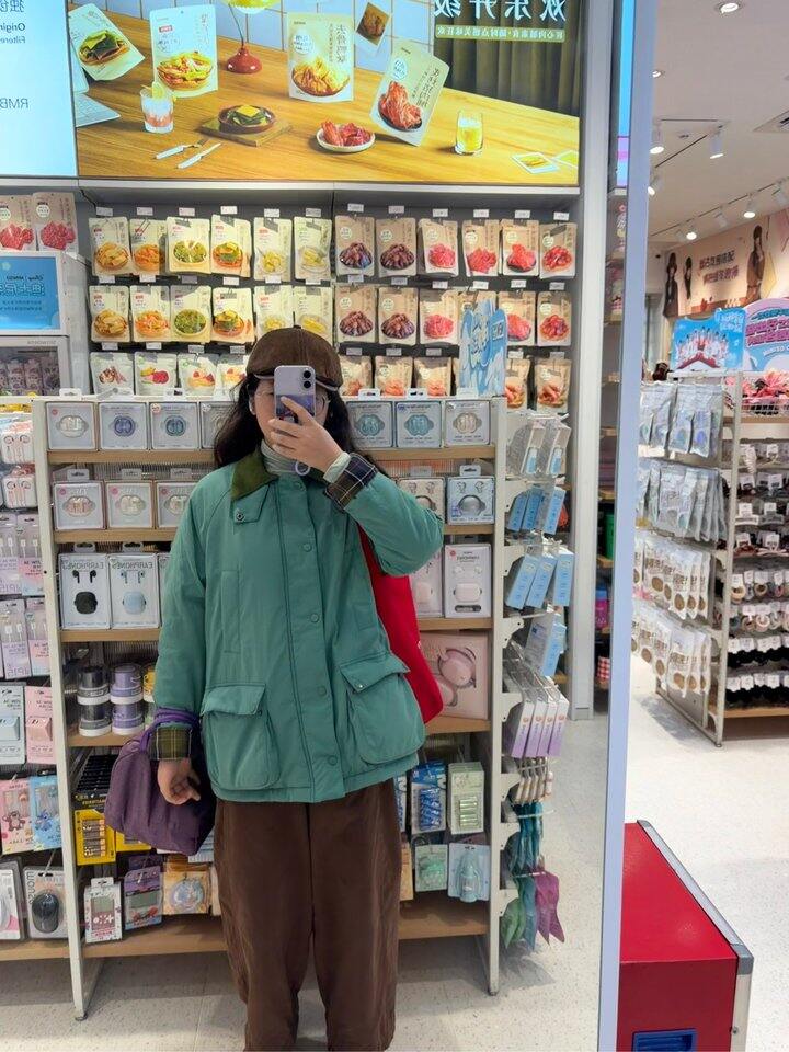 之前一手买的棉服外套