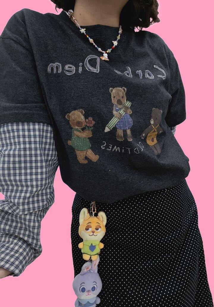 带上自己的小娃娃