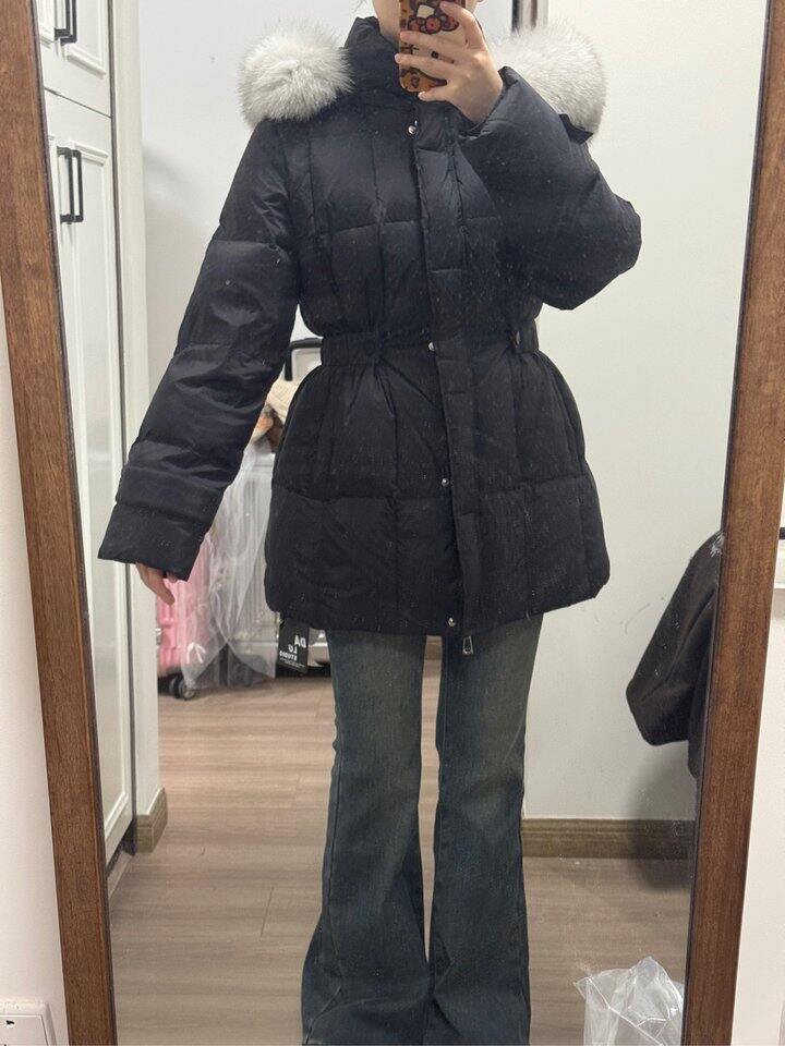 DALU家收腰羽绒服晒单～
