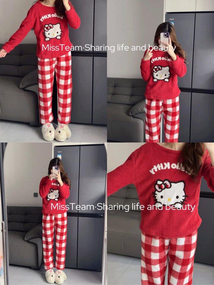 圆领半边绒套装！💰39.9