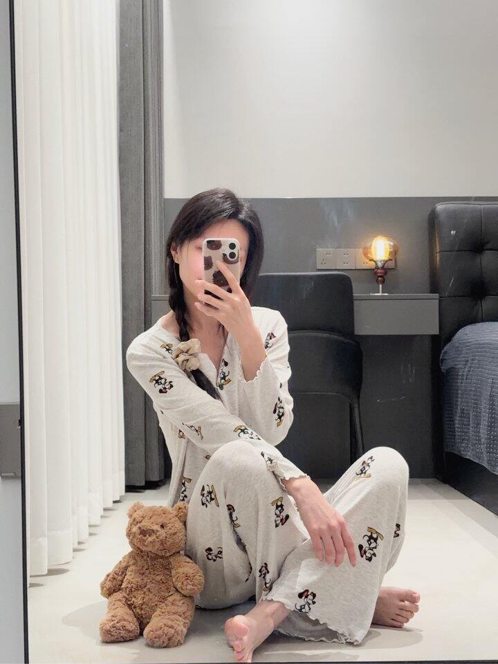 【晒单】软糯红豆家居服