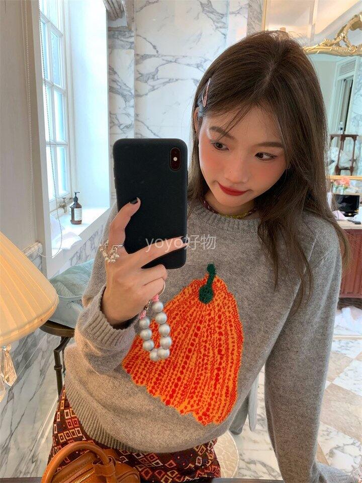 驴家南瓜美丽诺羊毛衫！💰69