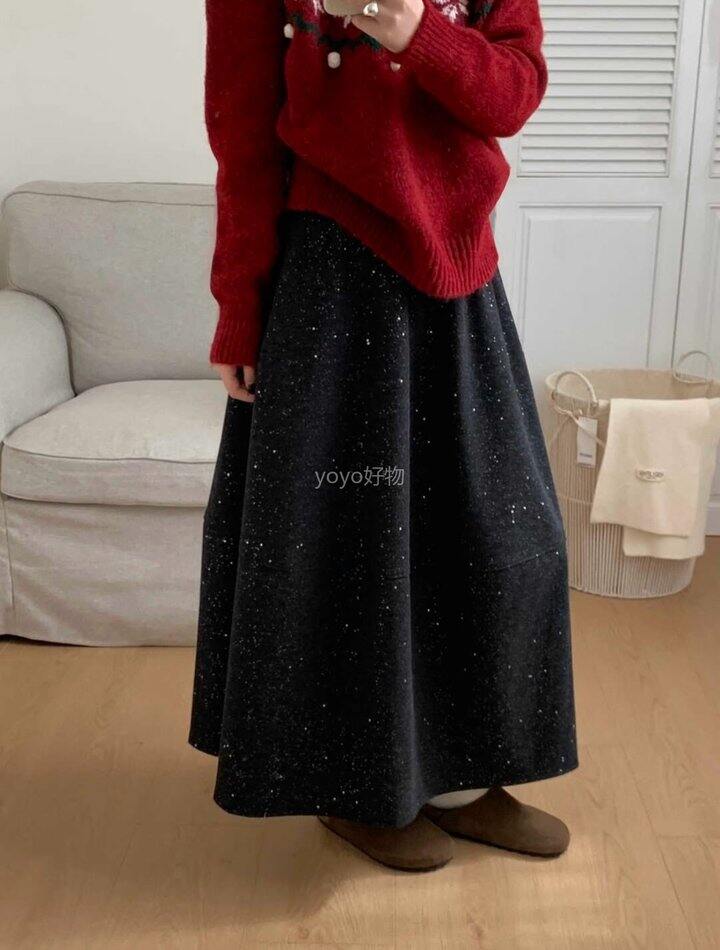 满天星细闪花苞长裙！💰59.9