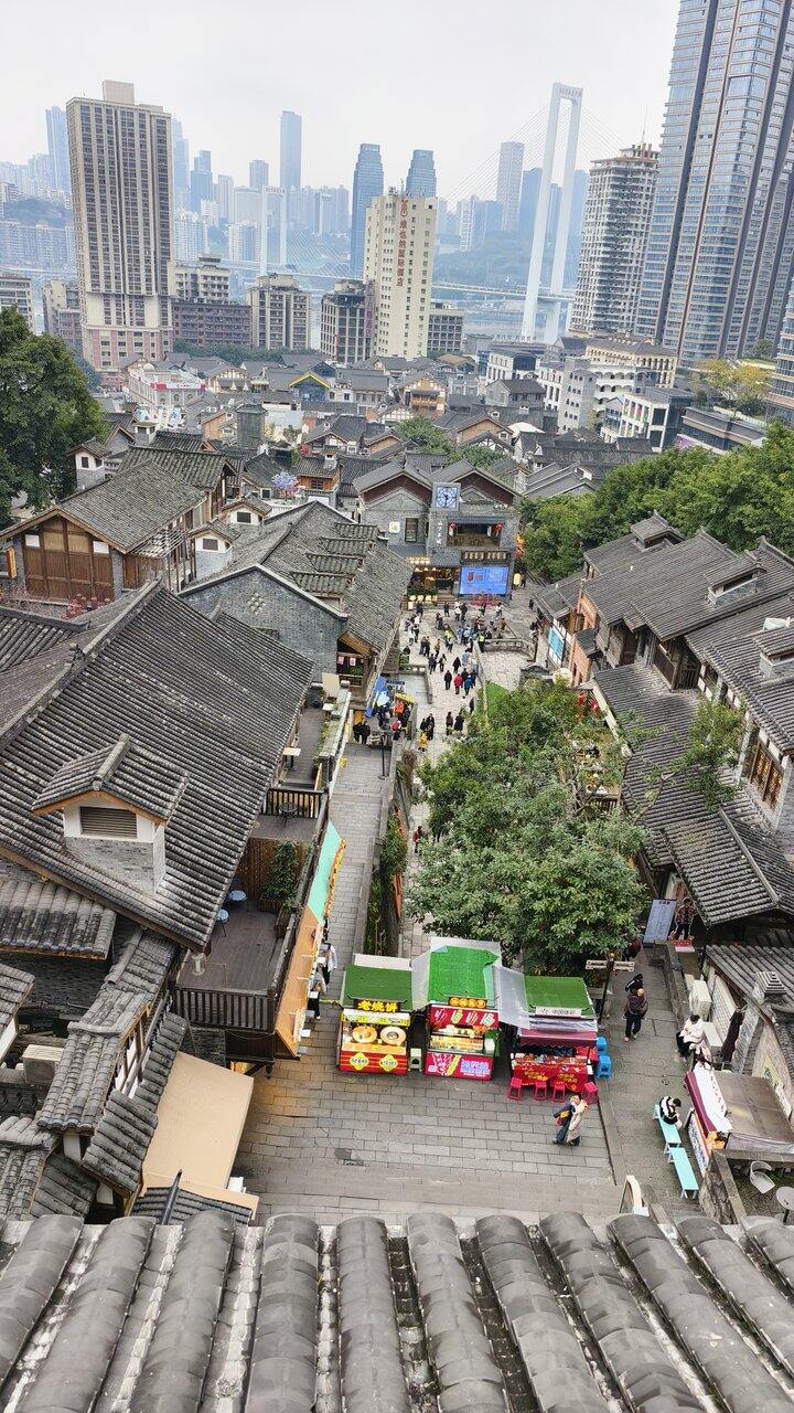 在重庆玩的最后一天了