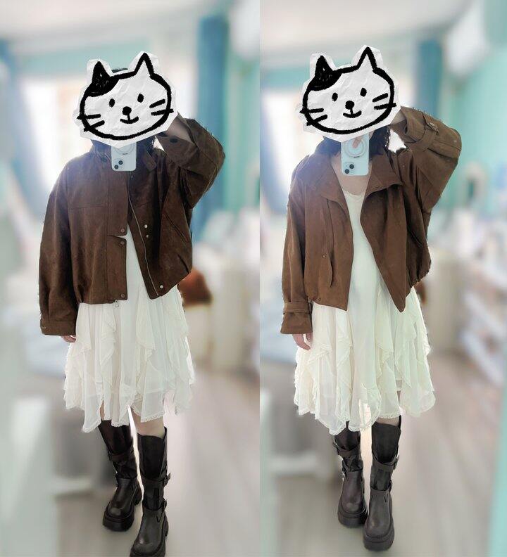 可以帮我选一下留哪件外套吗？