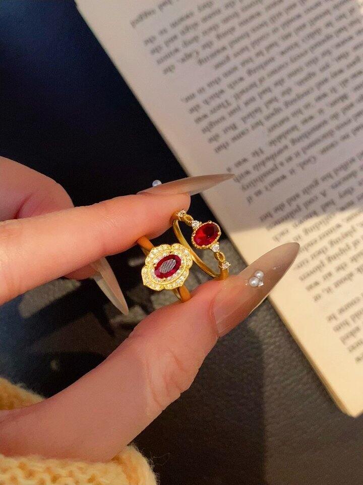 黄金加红宝石的加持也太好看了吧