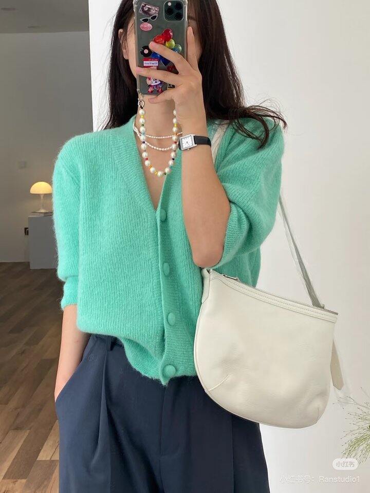 【存图】白色饺子包搭配