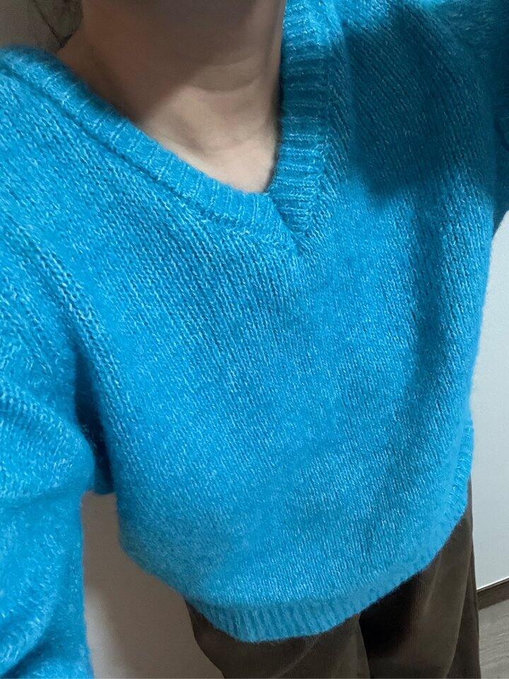 这个孔雀蓝颜色真好看