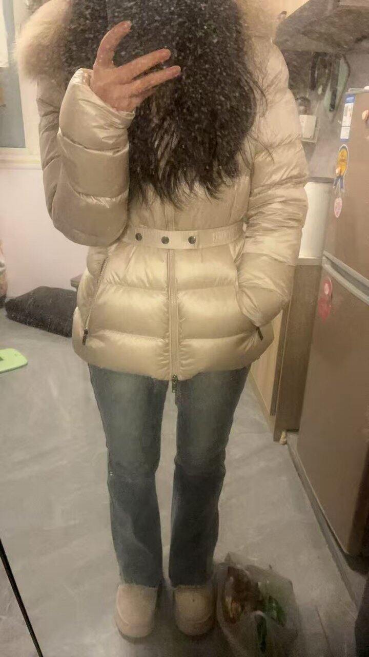 羽绒服晒单