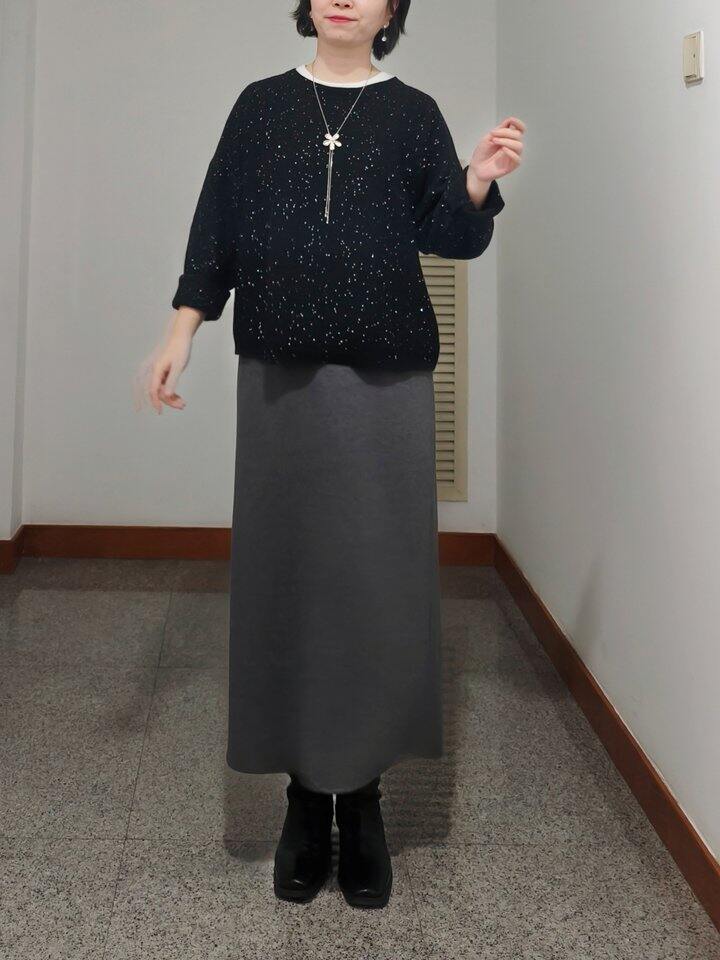 Daily Look 很有节日氛围的亮片毛衣，给自己一个闪耀时刻