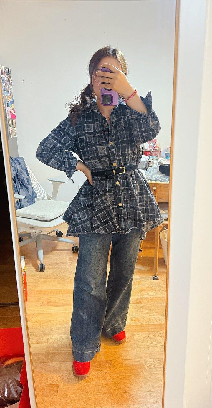 好多天没有正经出门，今儿居然扎个双马尾