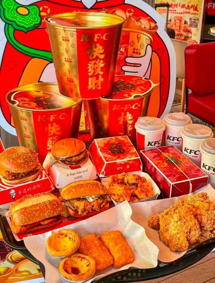 外卖✘肯德基 新春美味桶