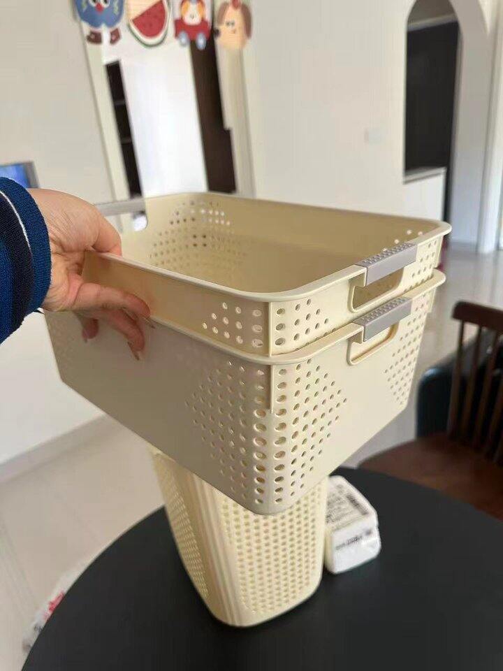 名创同款收纳筐❷个💰9.9