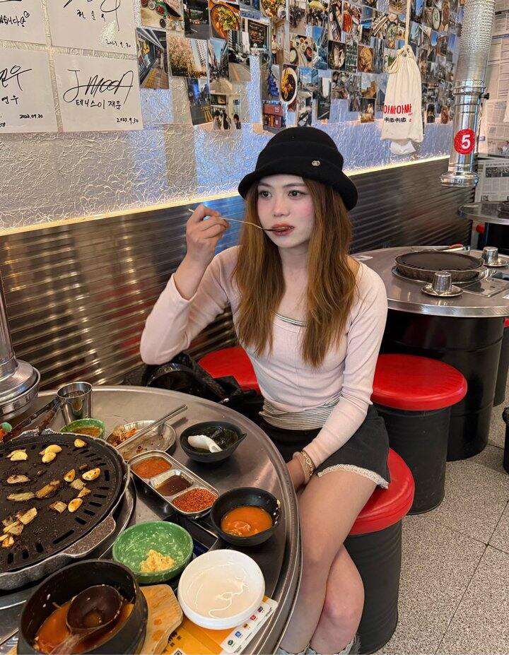 好久没穿裙子了