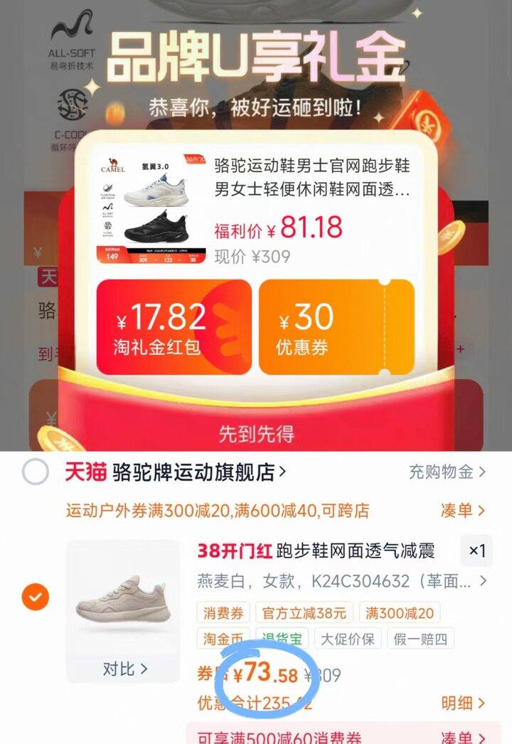 骆驼氢翼3.0💰73.5