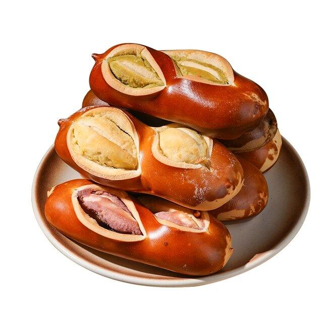 券后16块8包邮，，任选12件八千步夹心碱水面包