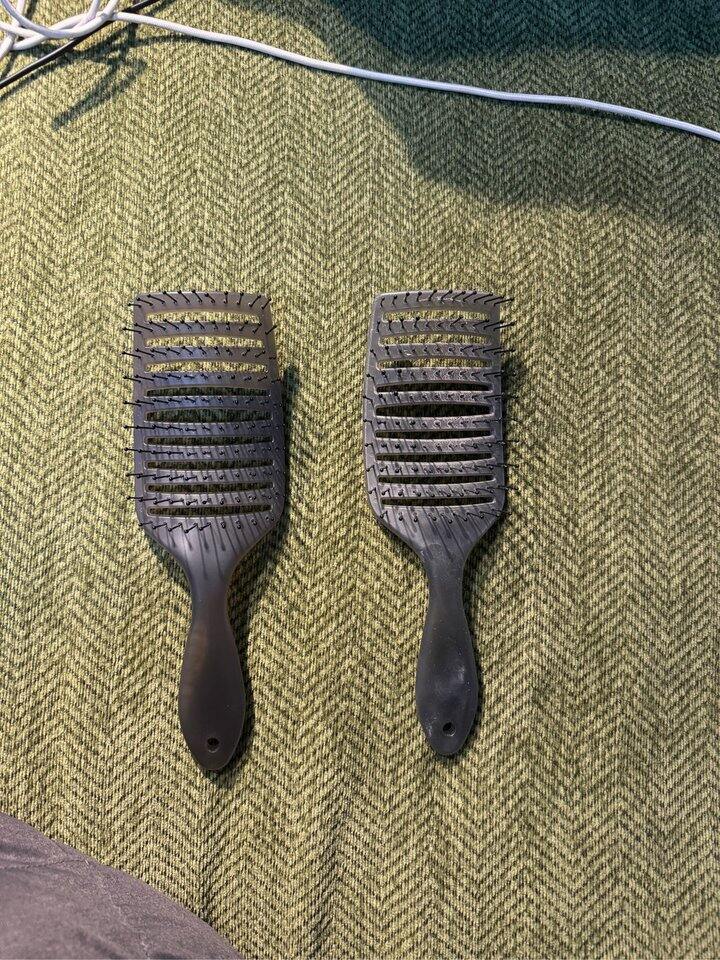 梳子，一进一出