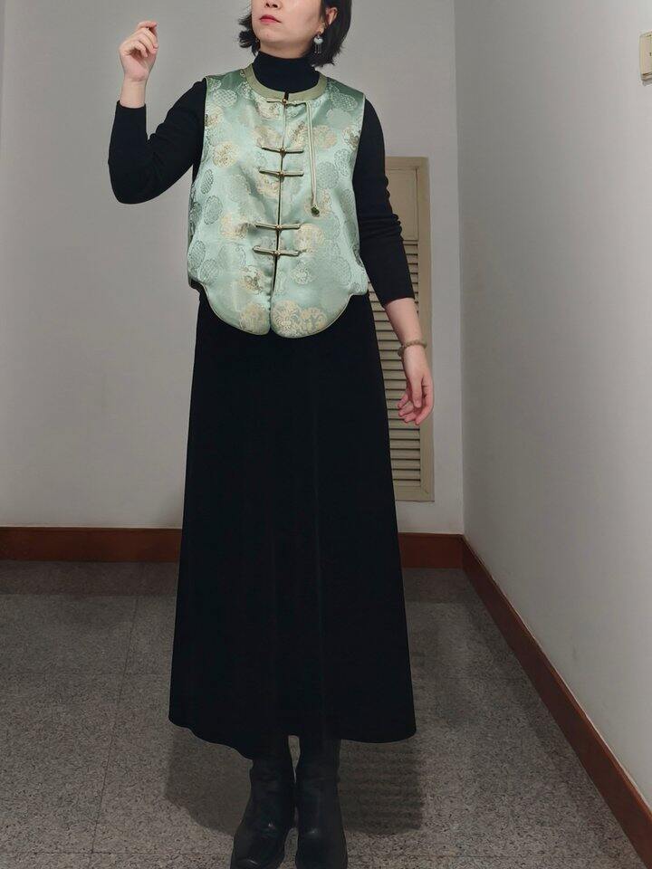 Daily Look 绿色系新中式