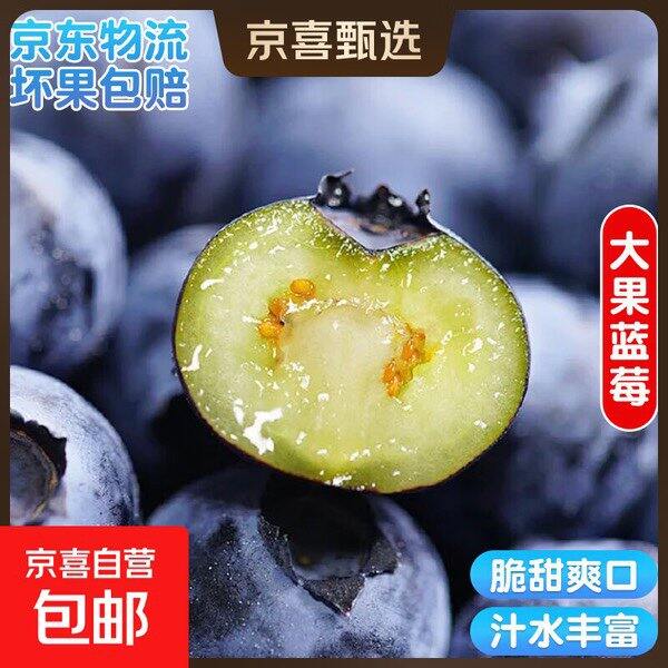 【京东】国产云南新鲜蓝莓中果4盒装 15.9包邮