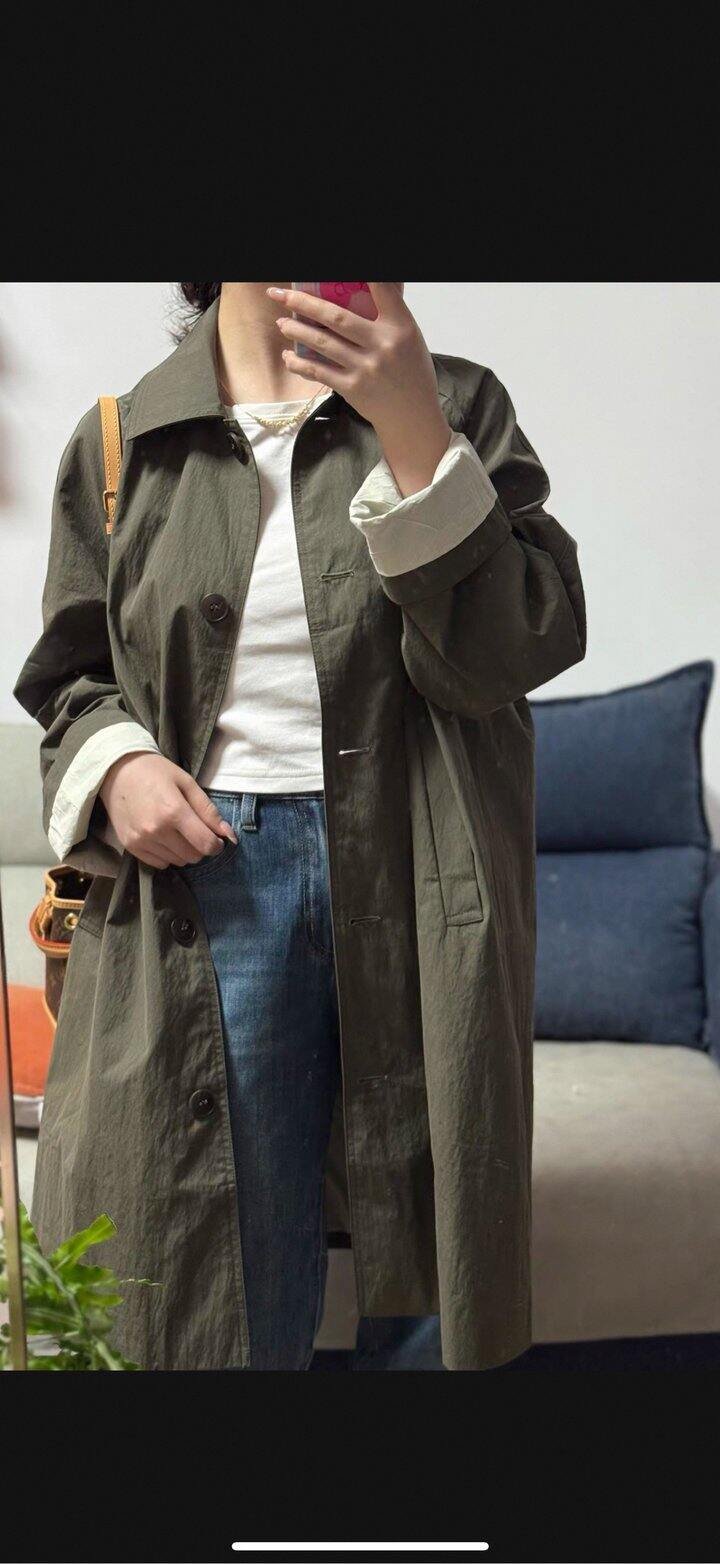 她与时差我最爱的风衣被我晒变色了