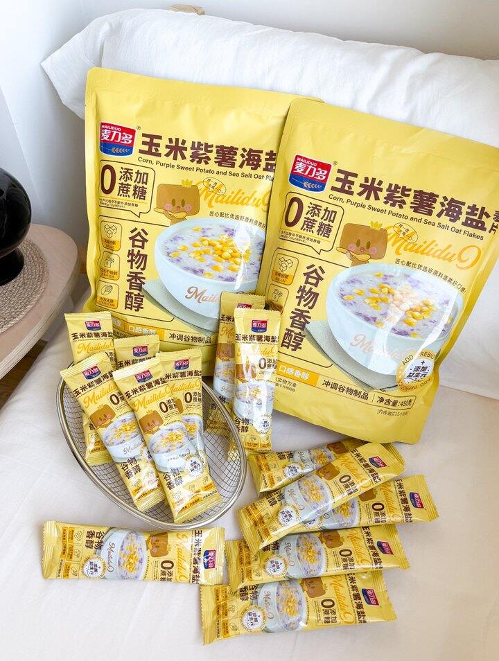 麦力多玉米紫薯麦片