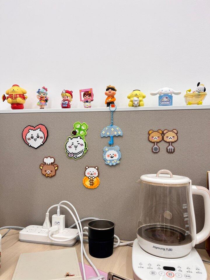 拼豆拼上瘾了😚