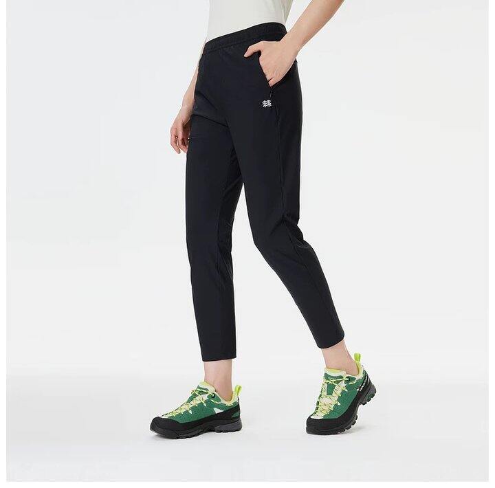 新款 TRICOT针织裤男女UPF50+防晒接触凉感夏修身裤  M L   xL