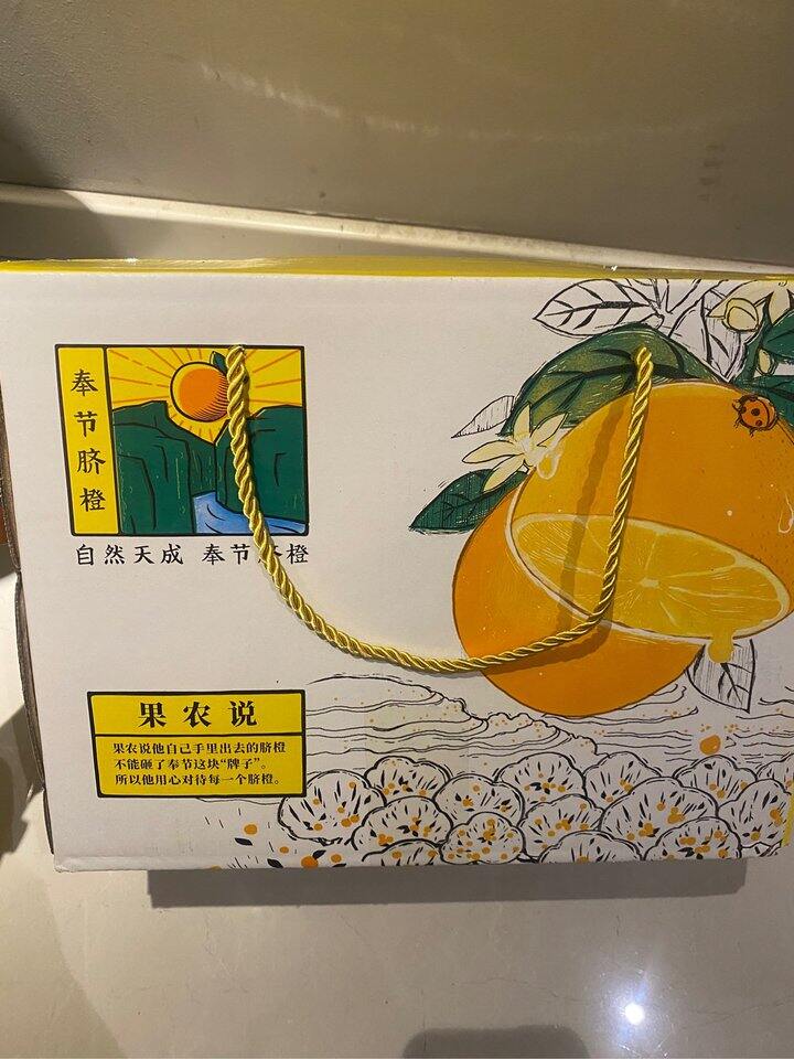 好吃的重庆奉节橙子分享