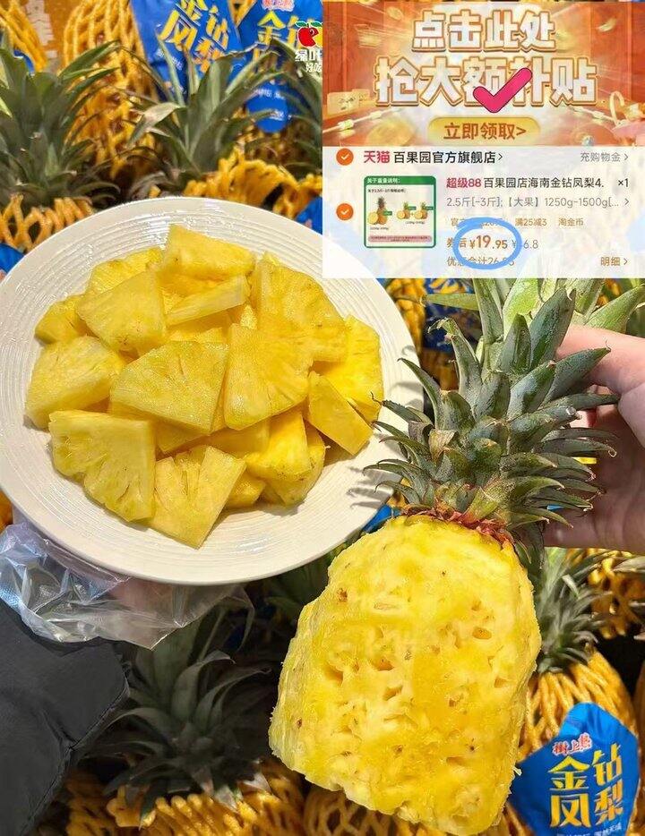 金钻凤梨🍍