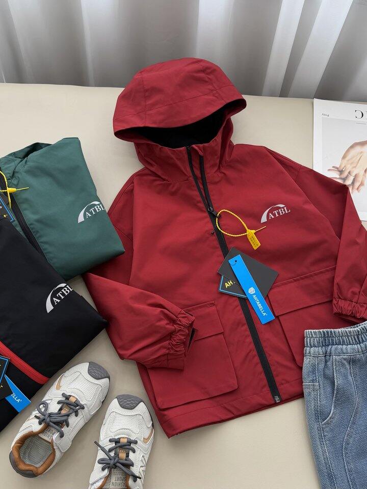 始祖鸟代工厂儿童软壳冲锋衣59.9