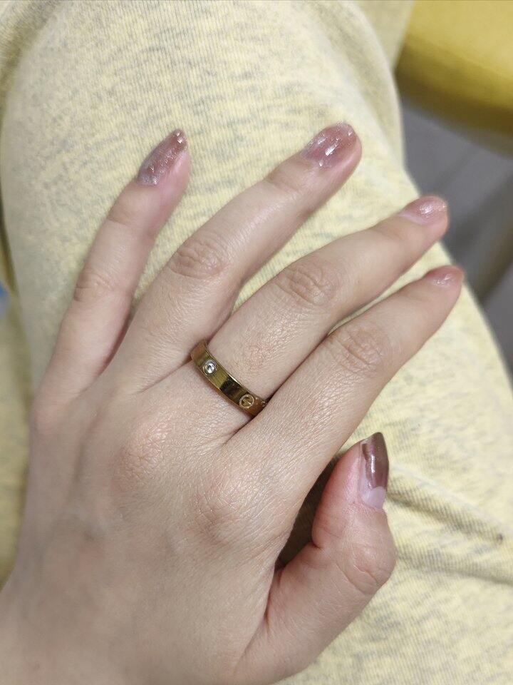 真的好喜欢卡地亚款的💍